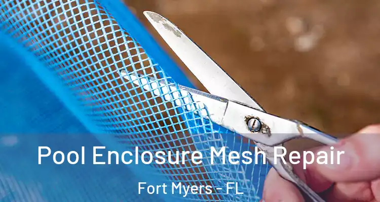  Pool Enclosure Mesh Repair Fort Myers - FL